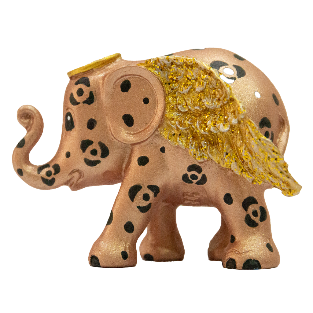 Leopard Angel Ornament