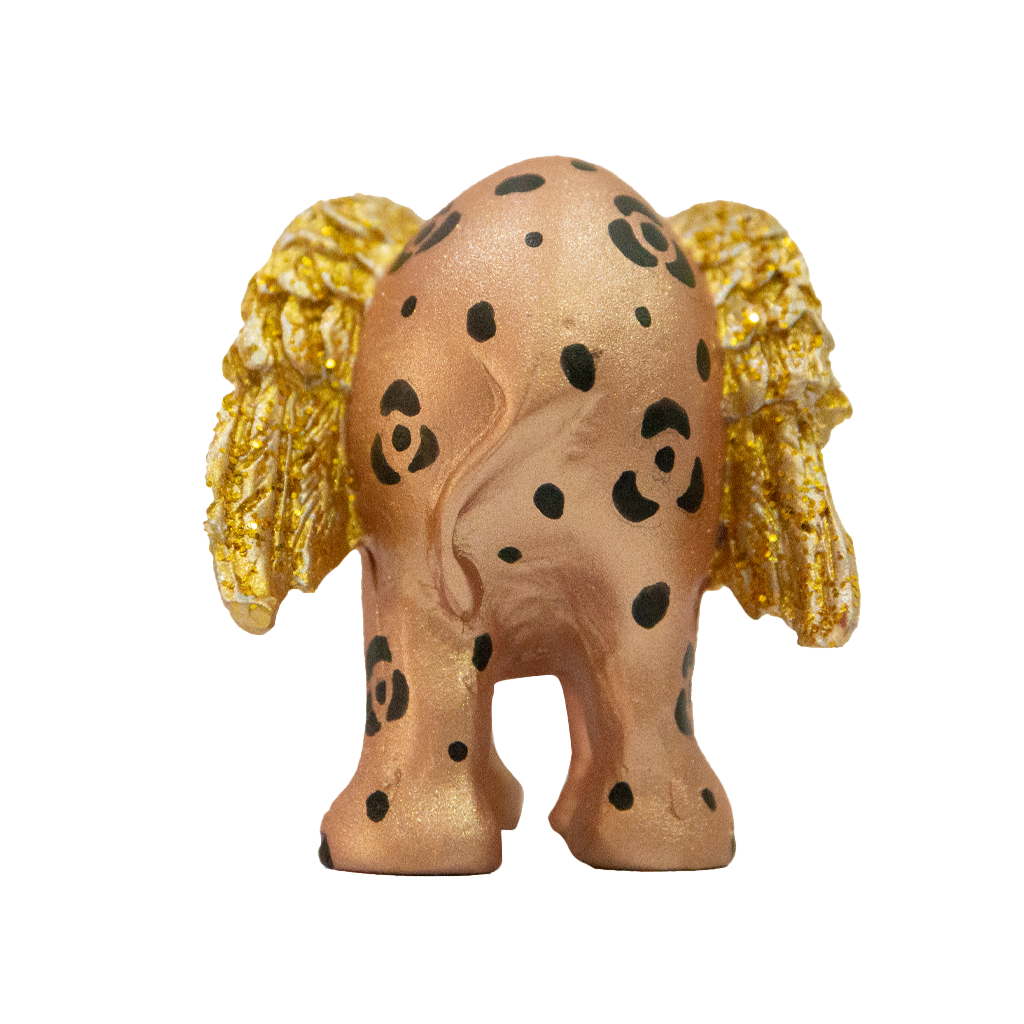 Leopard Angel Ornament
