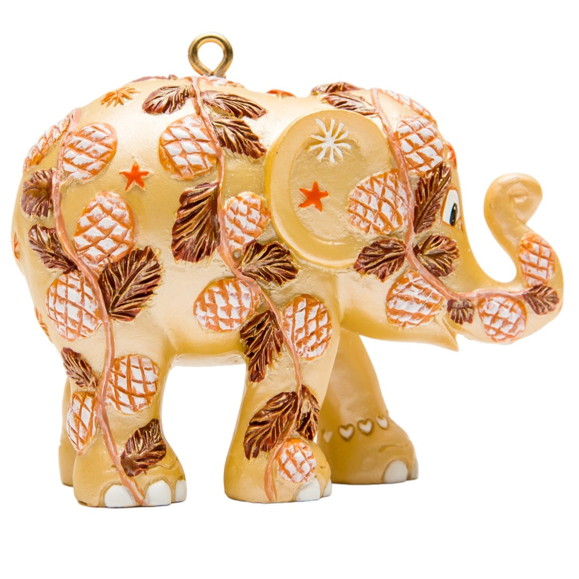 Winter Forest Gold Ornament