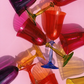 Multicoloured Wine Glass Set of 4 - Anna and Nina
