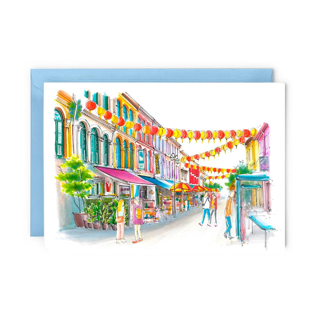 Iconic Singapore Greeting Cards (Pack of 6)