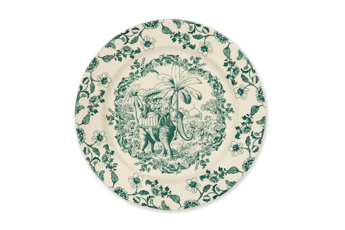 Green Les Voyages Plates