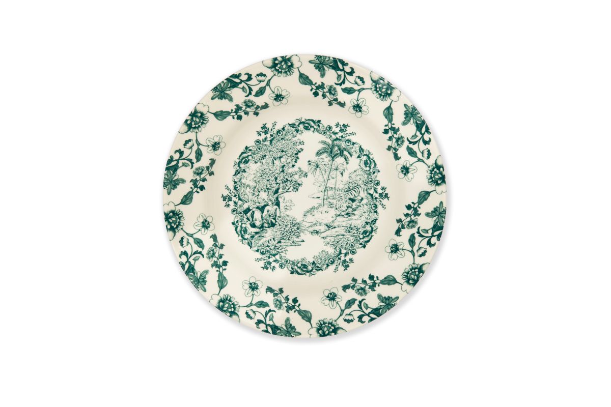 Green Les Voyages Plates