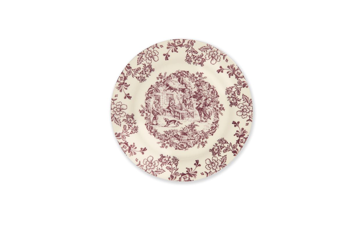 Violet Les Voyages Plate