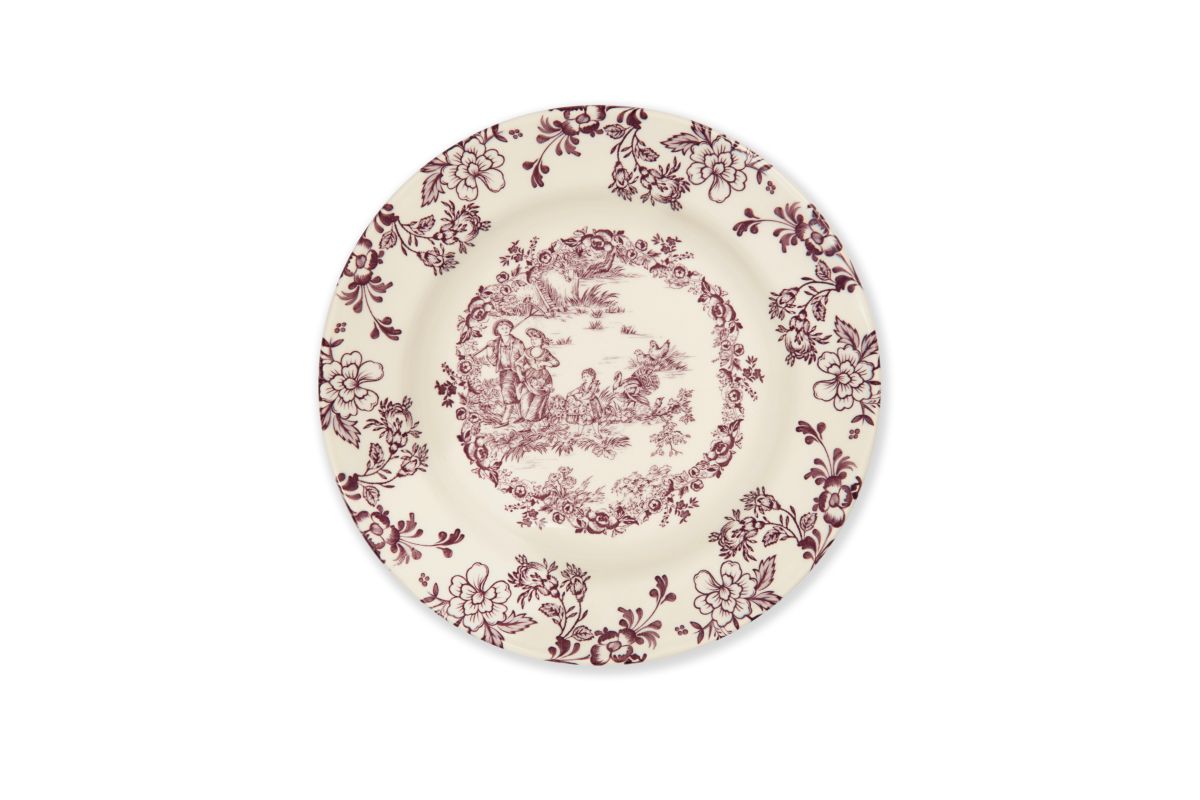 Violet Les Voyages Plate