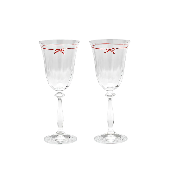 Bistro Optic Wine Glass Set of 2