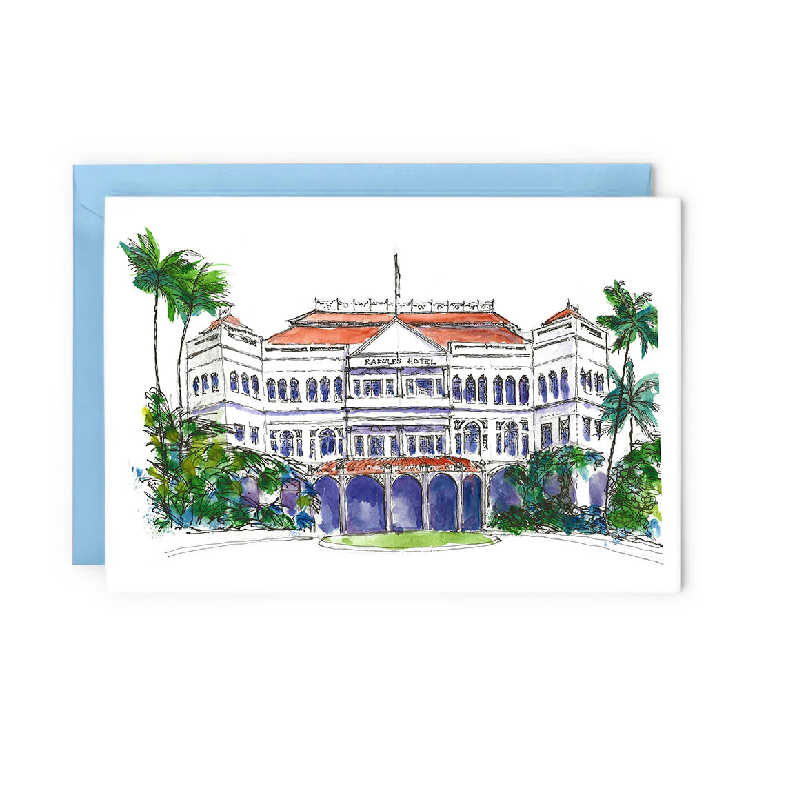 Iconic Singapore Greeting Cards (Pack of 6)