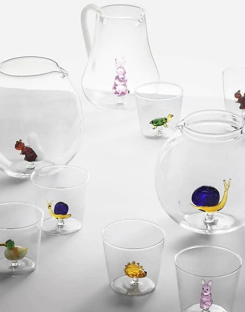 Animal Farm Longdrink Glasses from Ichendorf Milano