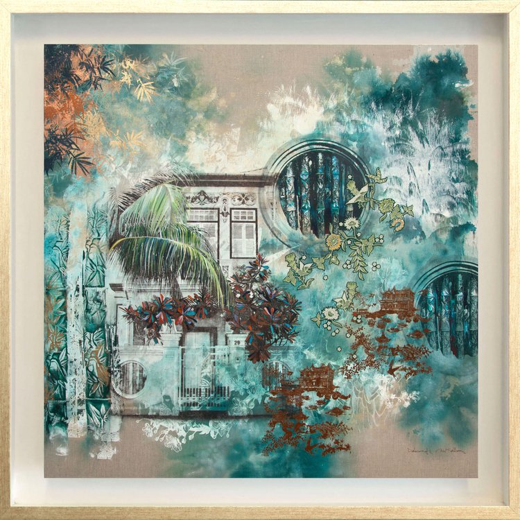 Bamboo Breeze Canvas Print