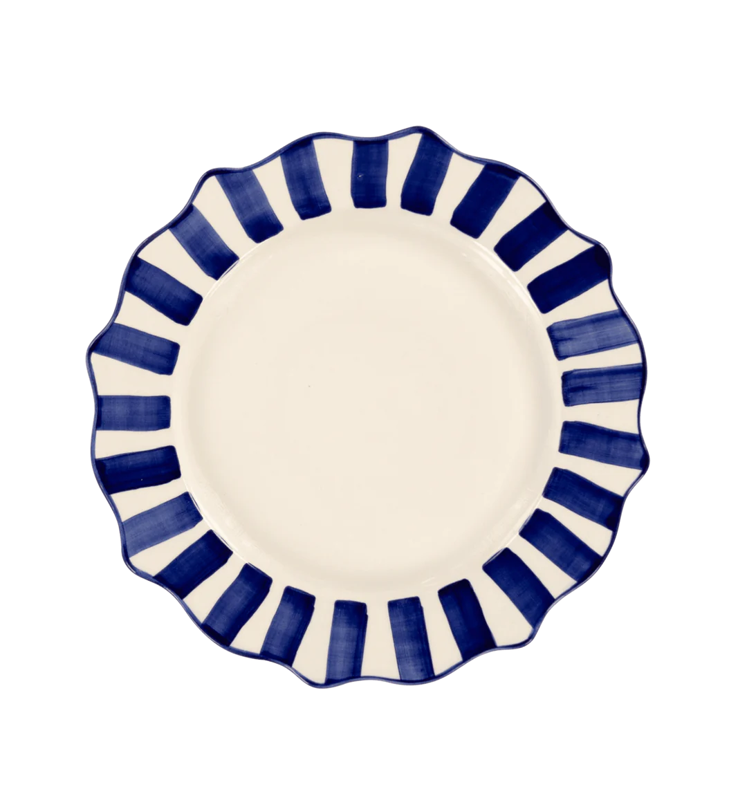 Scalloped Dinner Plate - Anna and Nina