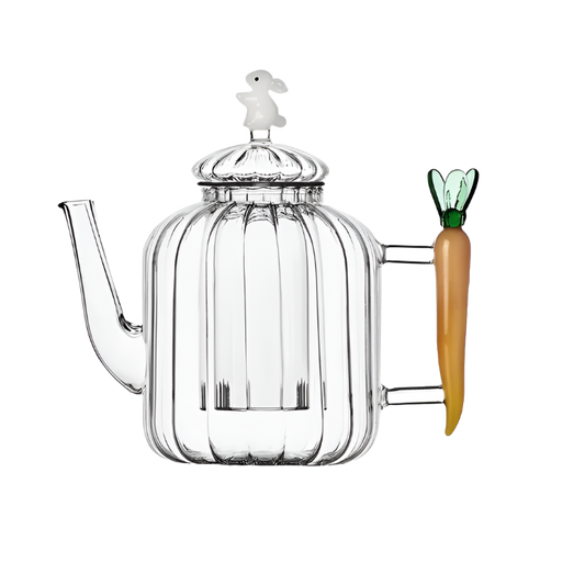 Carrot and White Rabbit Teapot  - Ichendorf Milano (Italy)