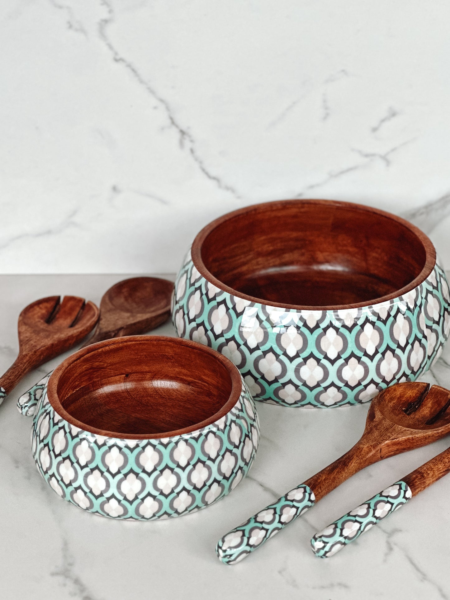 Moroccan Salad Bowl Set