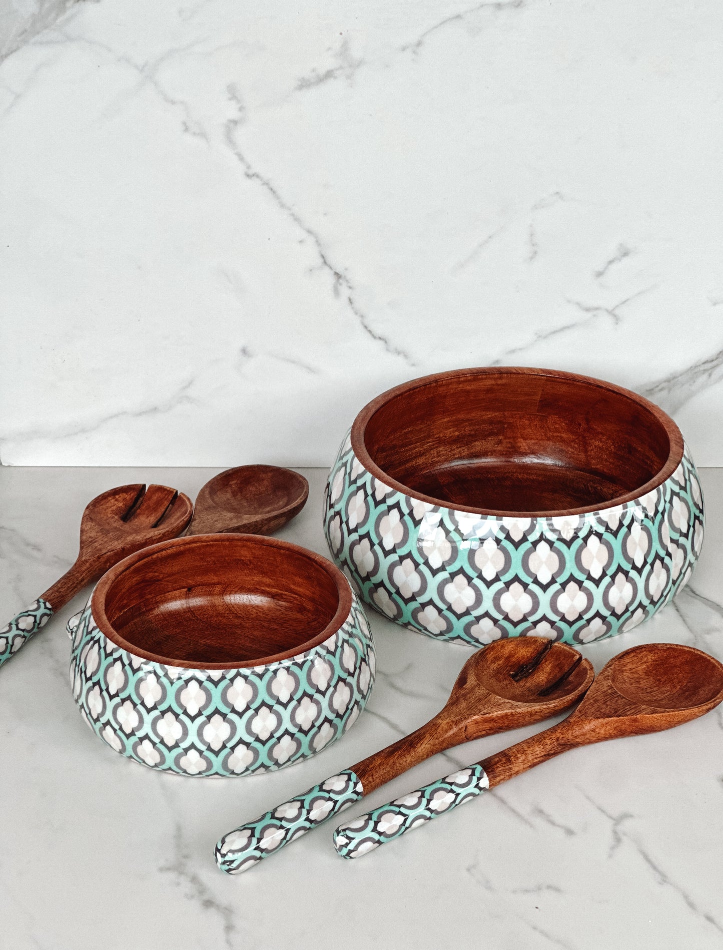 Moroccan Salad Bowl Set