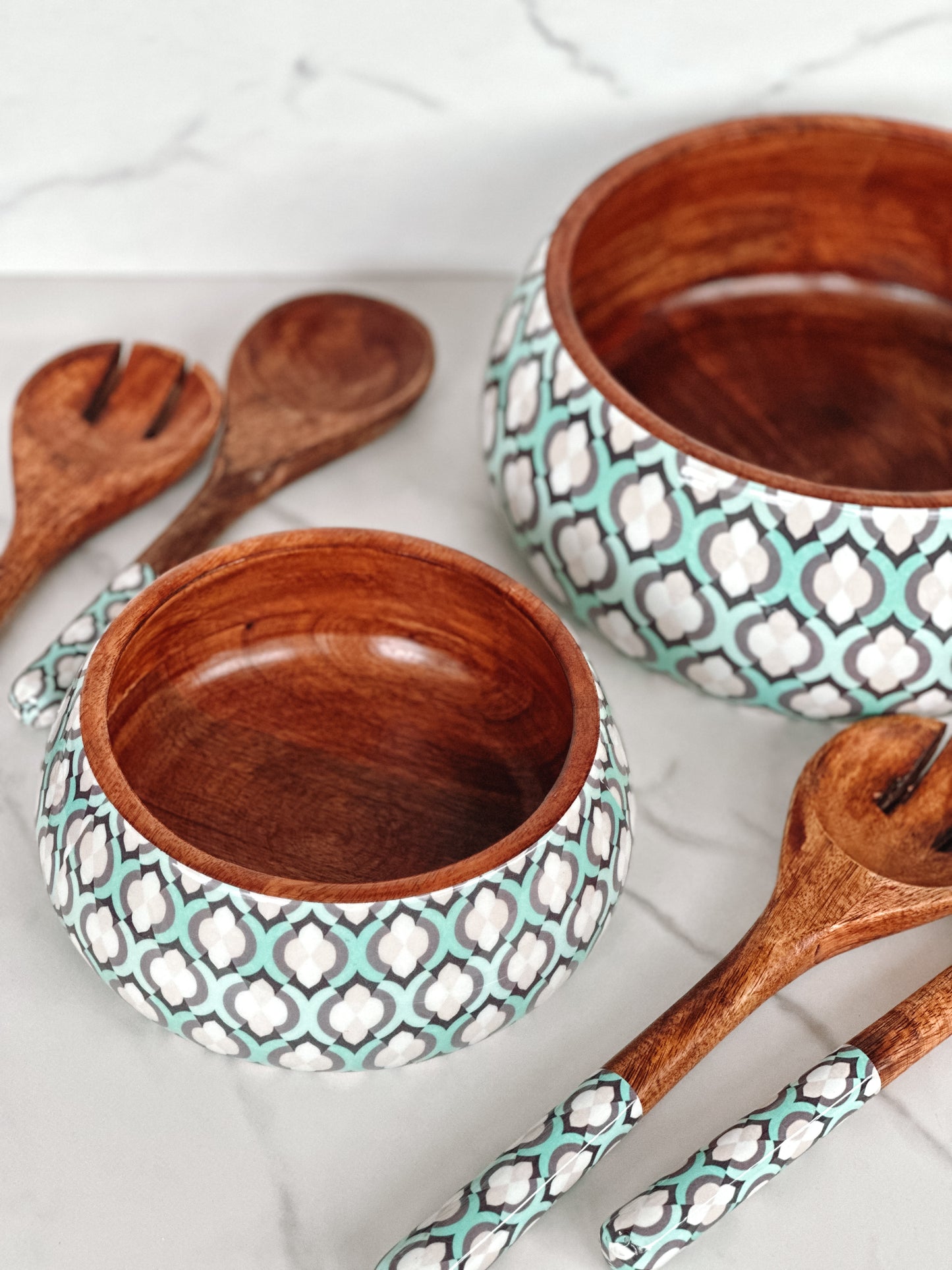 Moroccan Salad Bowl Set