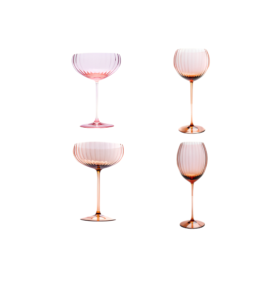 Anna Von Lipa Lyon WINE and CHAMPAGNE Glasses