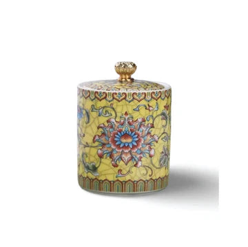 Tranquil Yellow Candle Jar