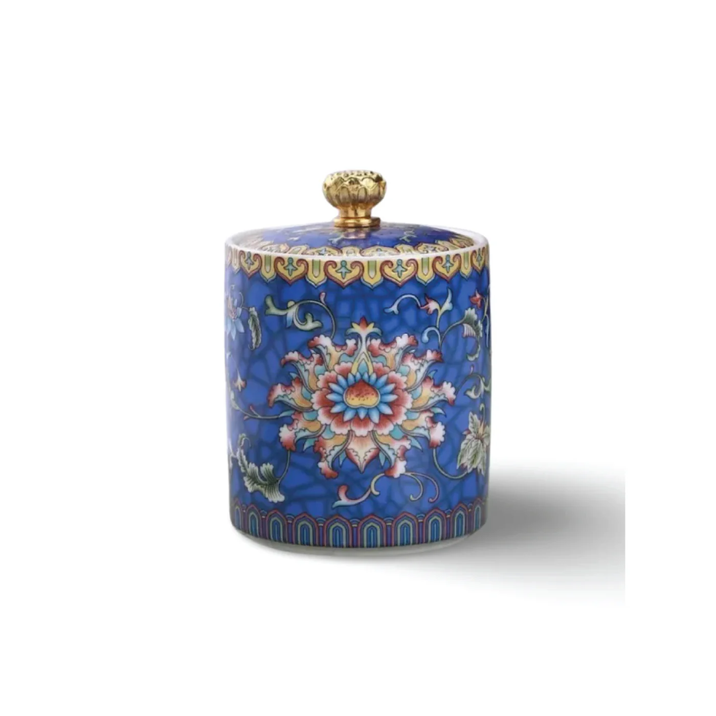 Tranquil Blue Candle Jar