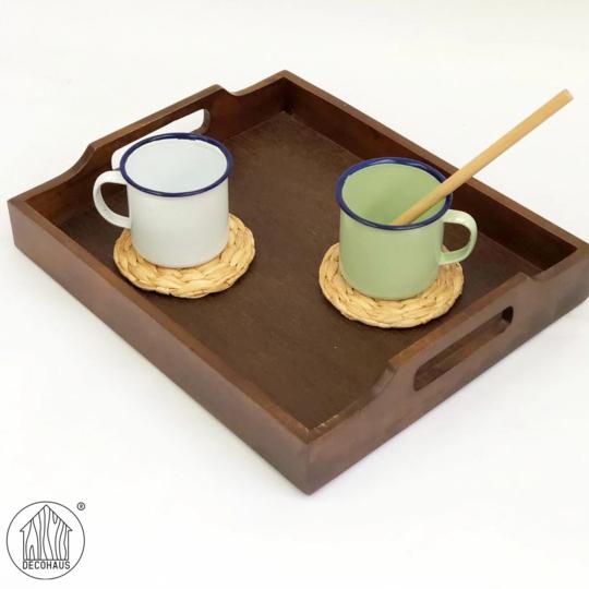 ARETA Walnut Serving Tray