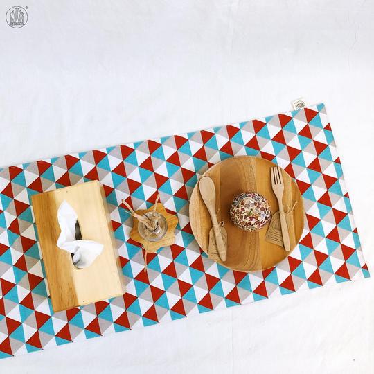 GEOMIS Canvas Table Runner