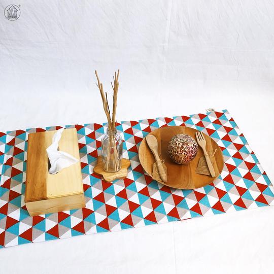 GEOMIS Canvas Table Runner