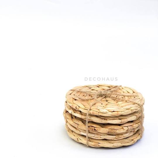 RIA Water Hyacinth Woven Coaster