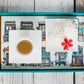 Singapore Themed Lacquer Trays - Turquoise Shophouses