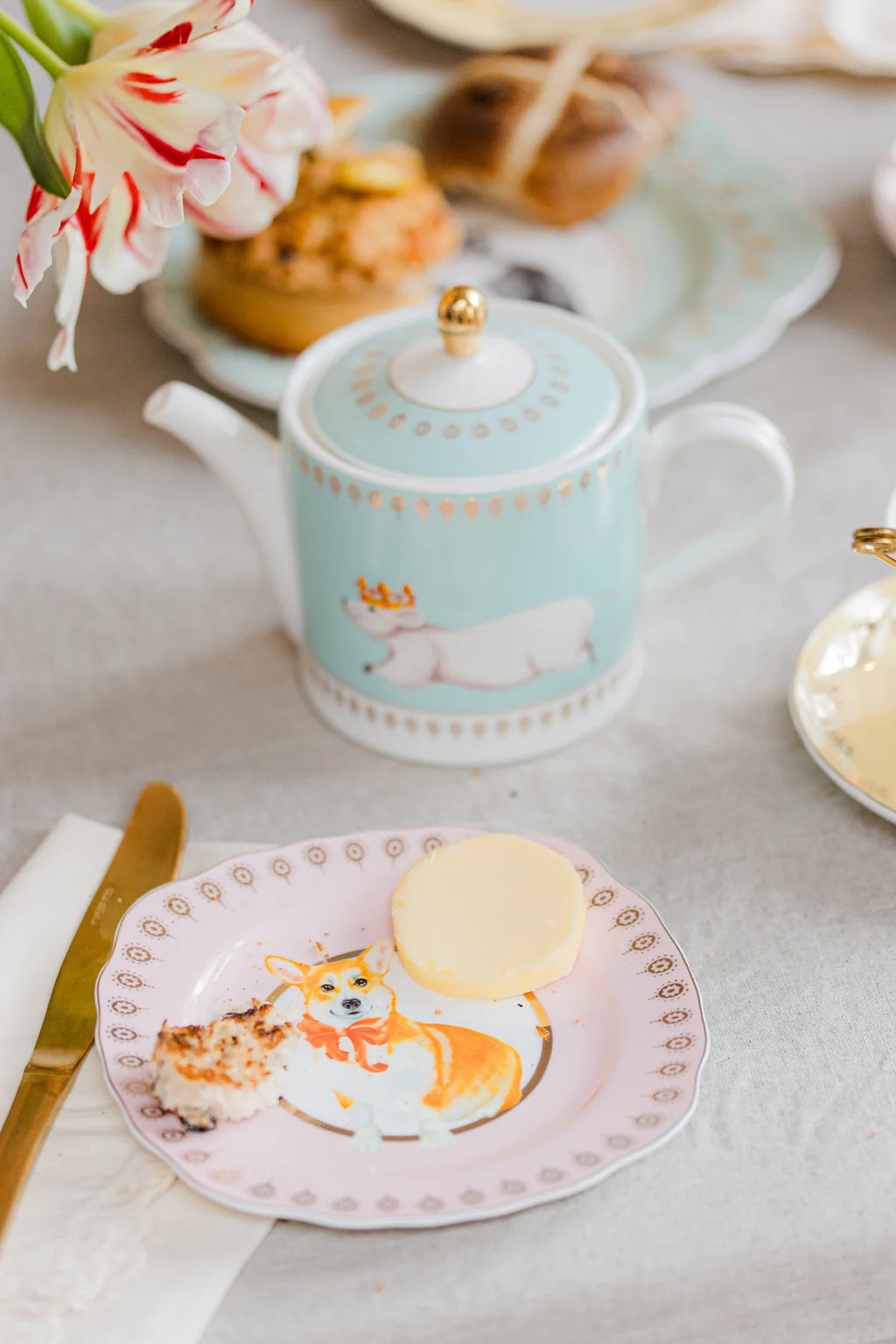 Best of British Tea Plates Set of 4