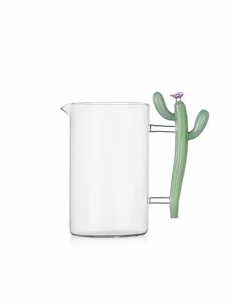 Matt Green Cactus Jug by Ichendorf Milano