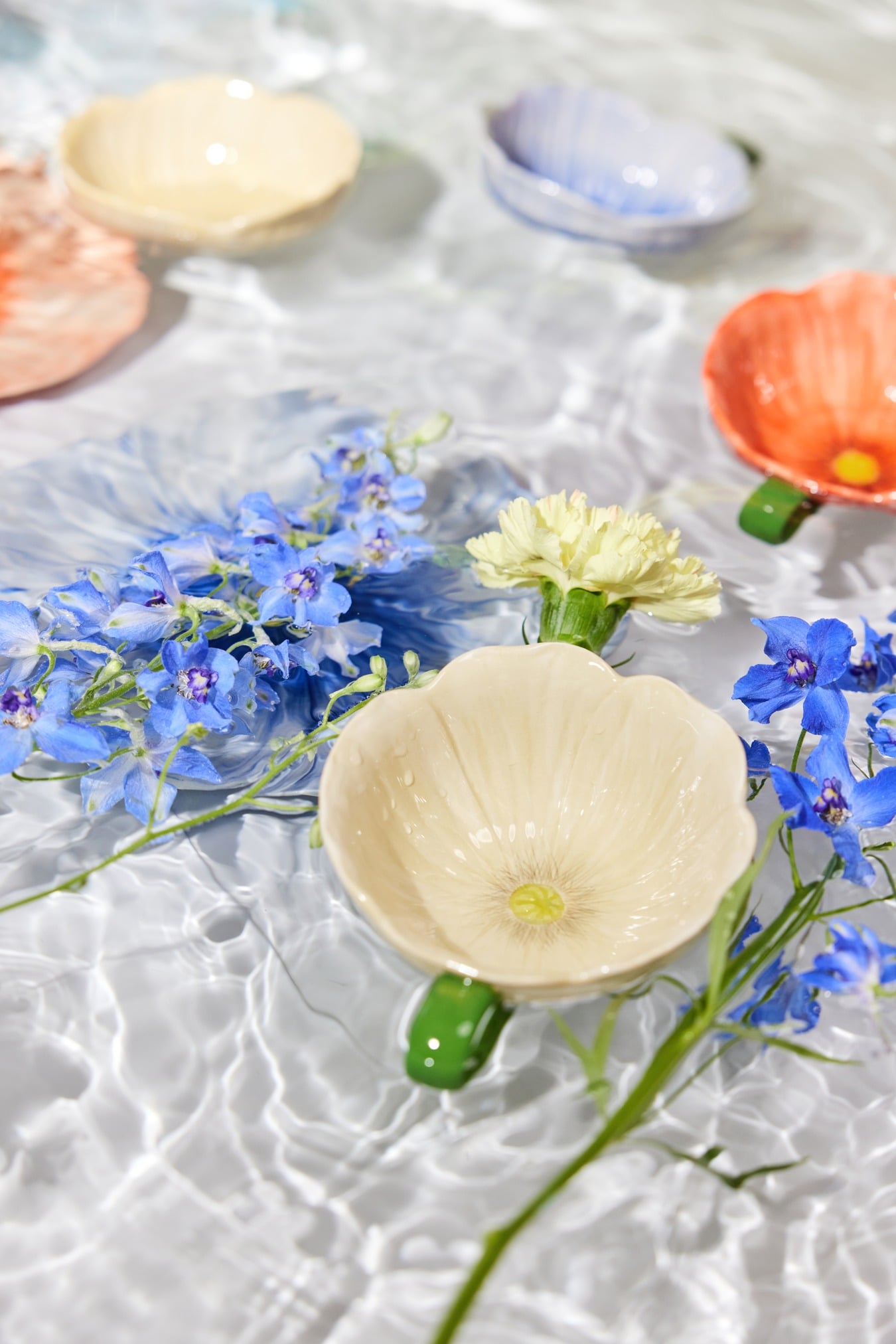 Beige Poppy Cup