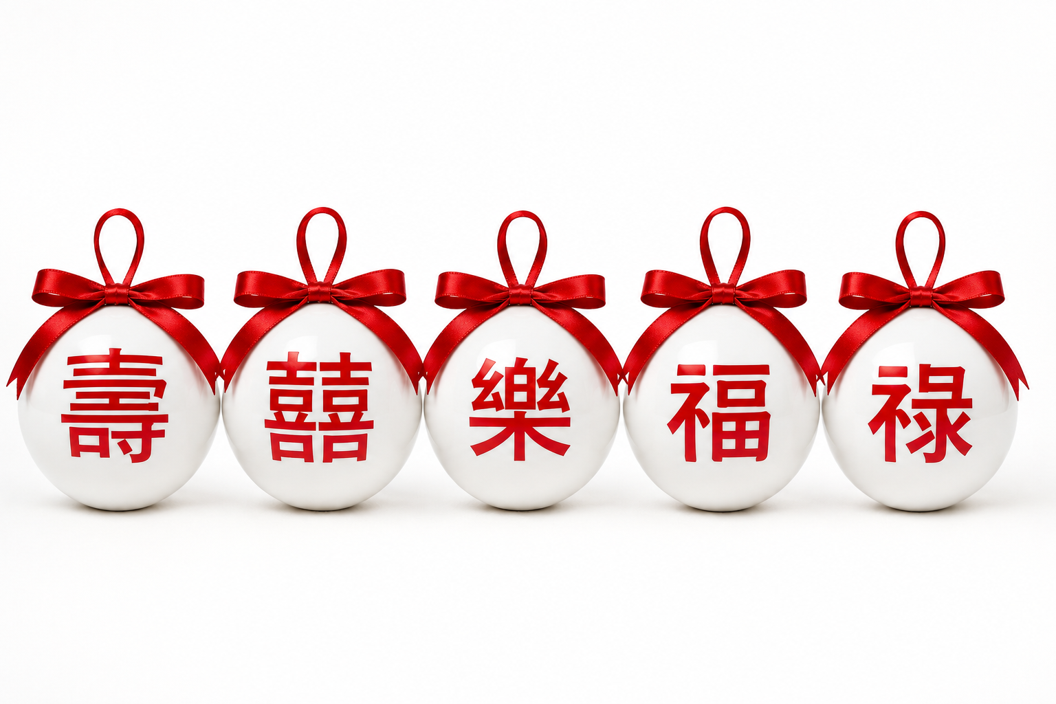 Auspicious Blessings Hanging Ornament