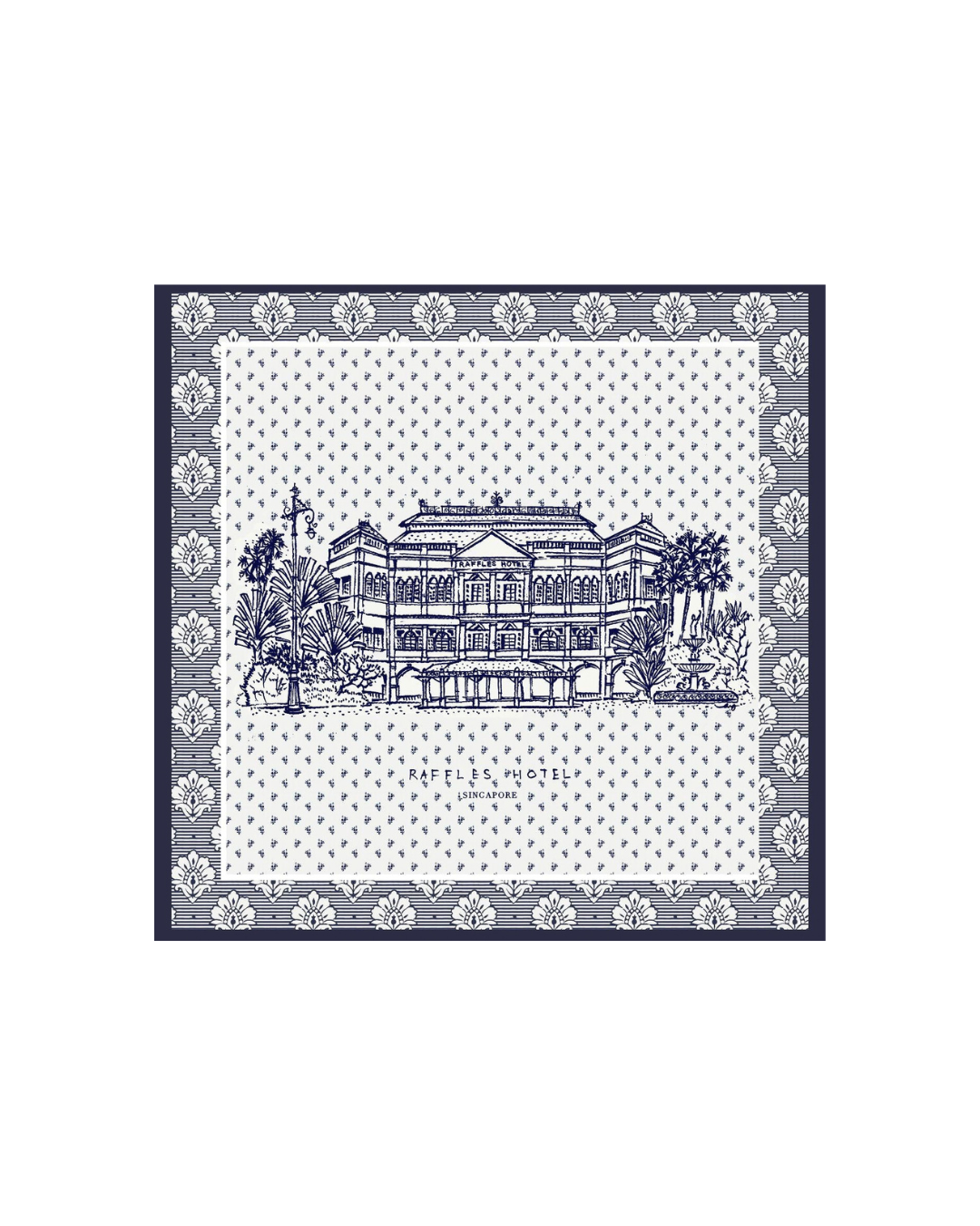 Raffles Hotel Silk Scarf