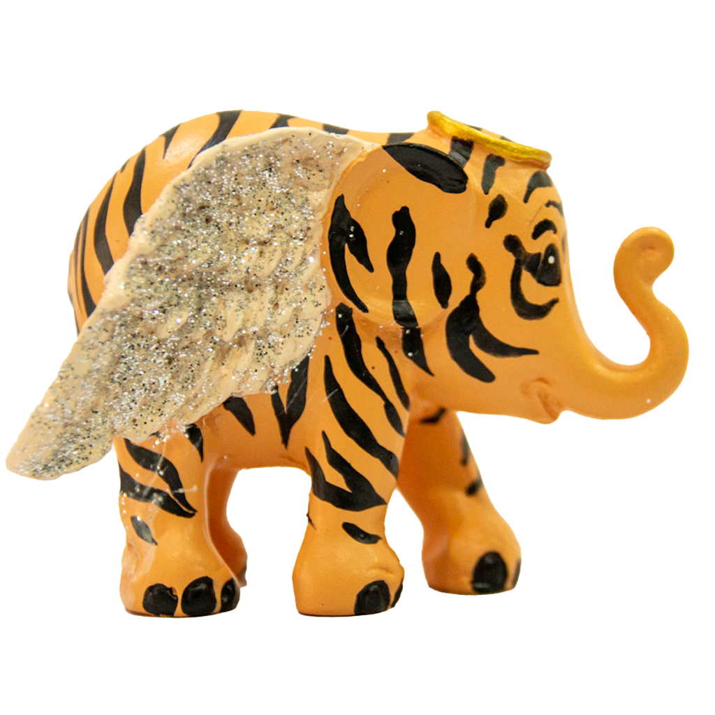 Tiger Angel Ornament