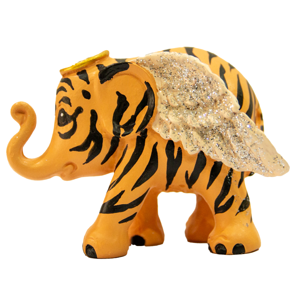 Tiger Angel Ornament