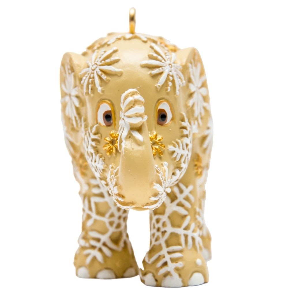 Snowfall Ivory Ornament