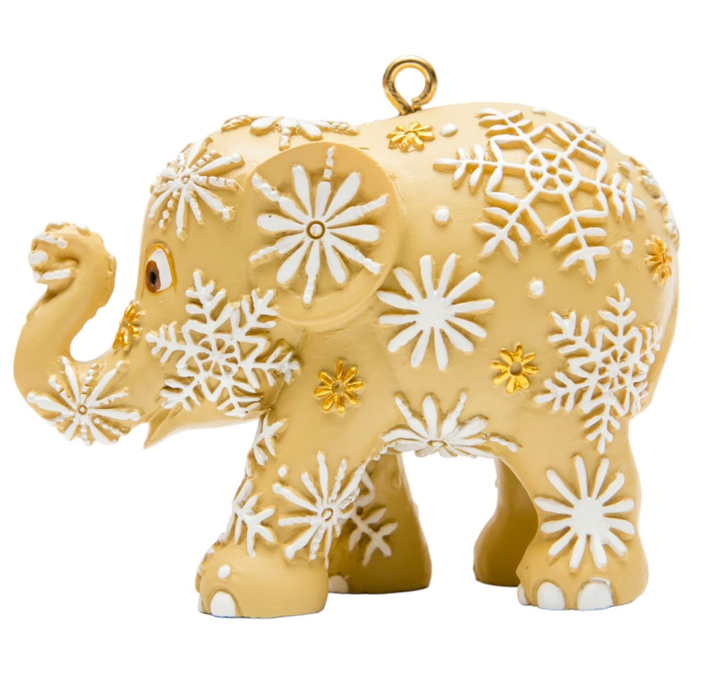 Snowfall Ivory Ornament