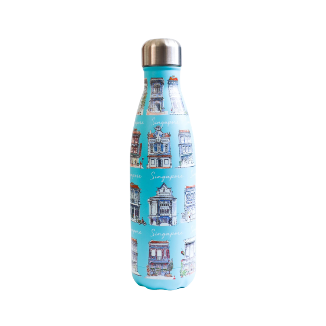 Blue Insulated Water Bottle - 500ml