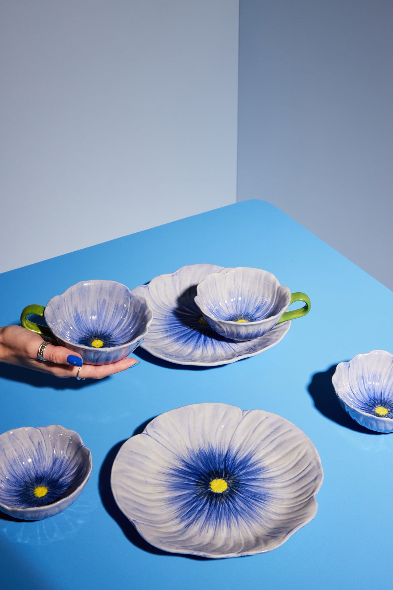 Blue Poppy Bowl