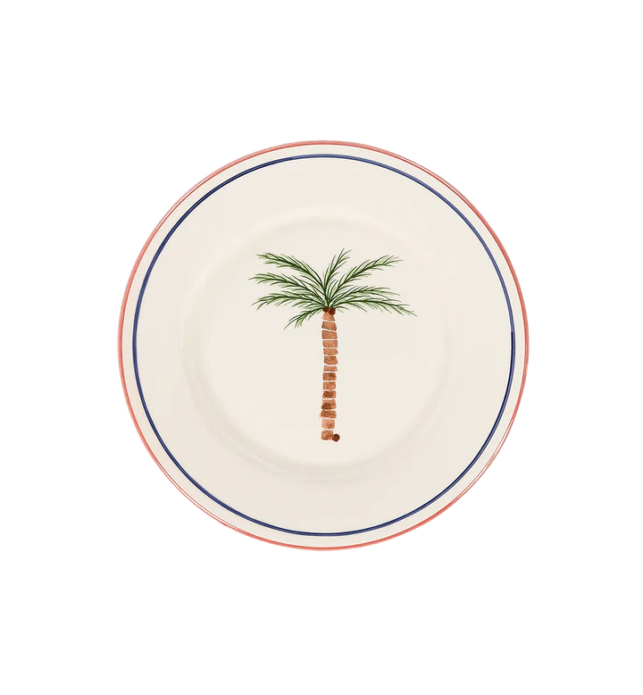 Palm Tree Breakfast Plate