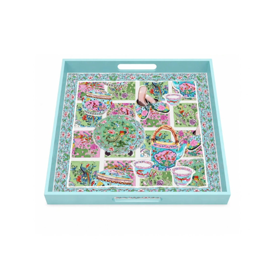 Square Peranakan Tray