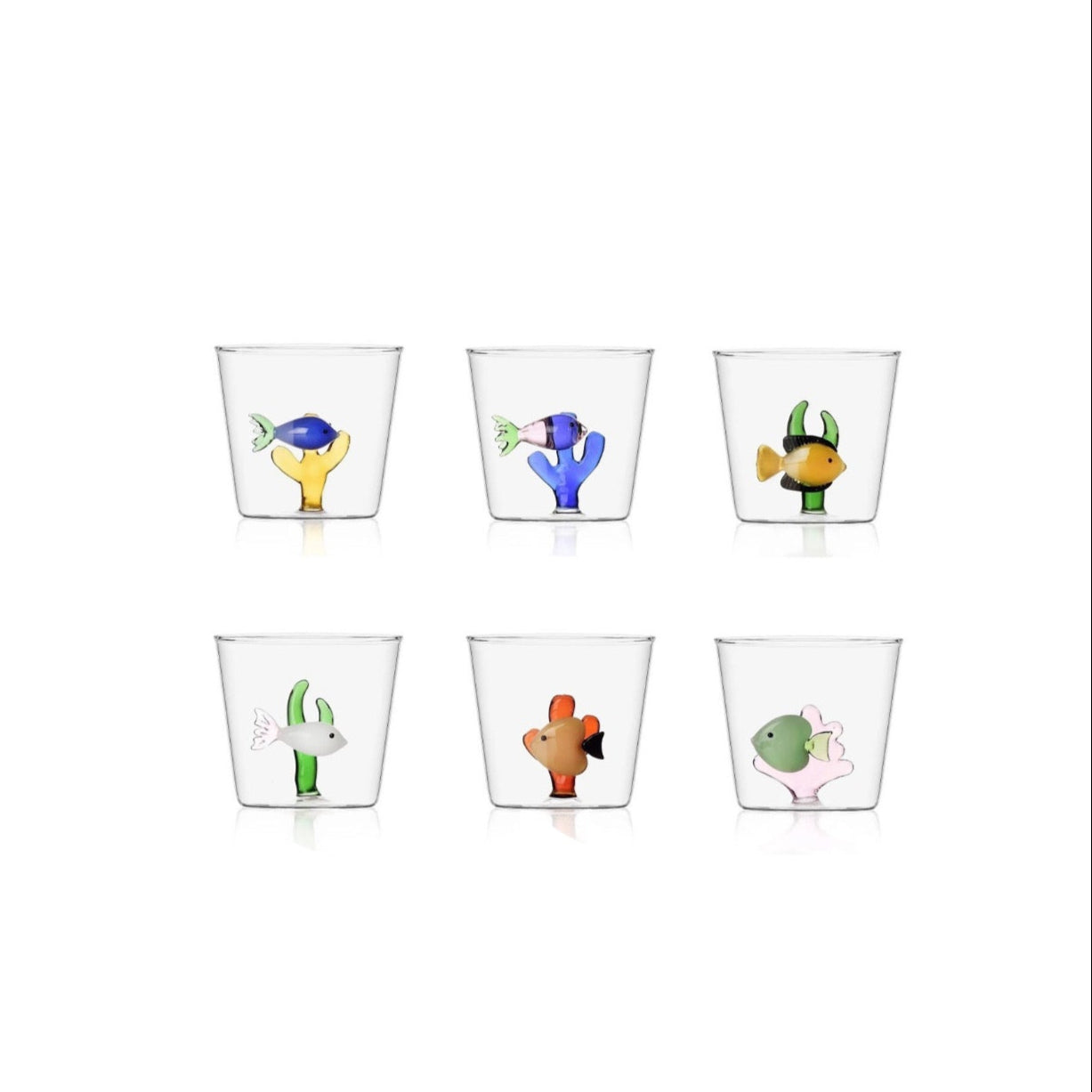 Marine Garden Tumblers from Ichendorf Milano