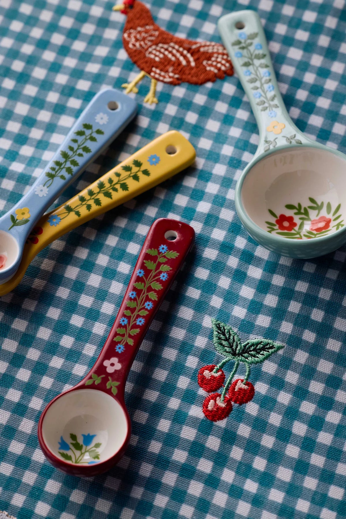 Home Sweet Home Porcelain Measuring Spoons