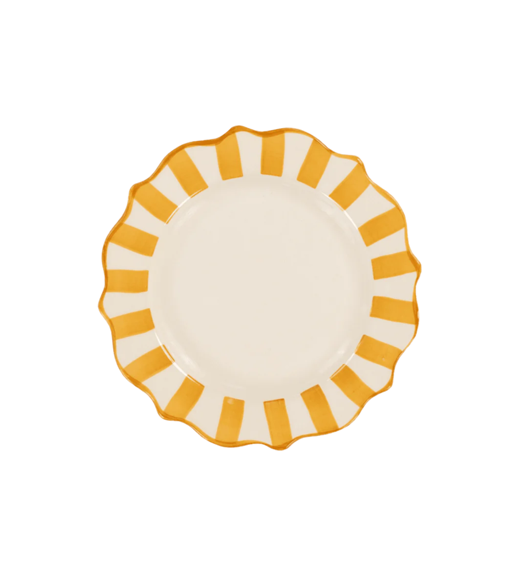 Scalloped Breakfast Plate - Anna and Nina