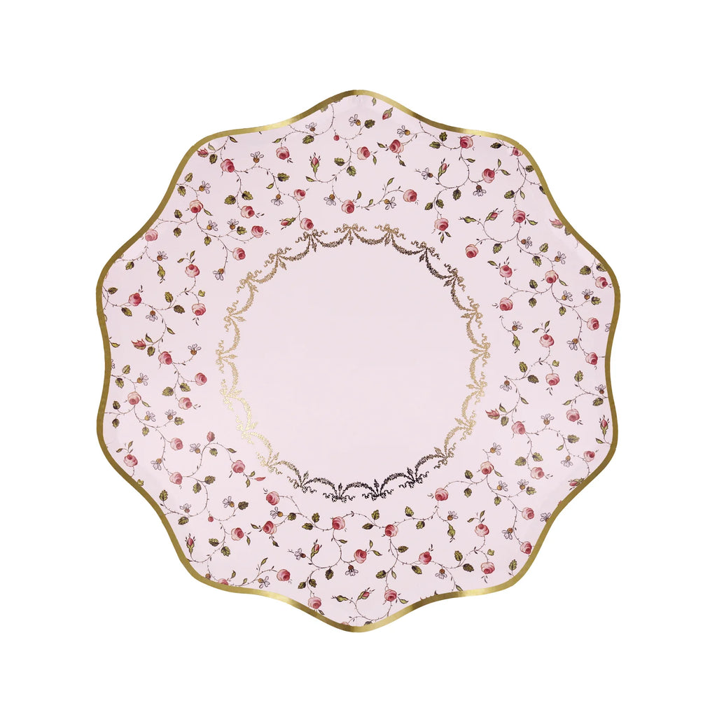 Meri Meri x Ladurée Marie-Antoinette Small Paper Plates (Pack of 8)