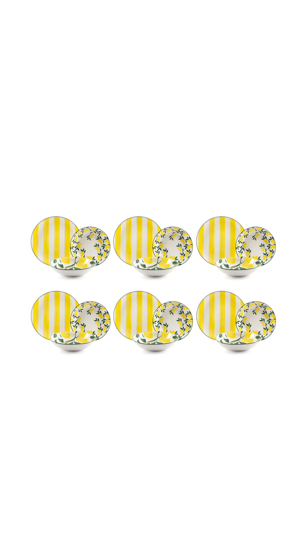Positano 18-Piece Dinnerware Set