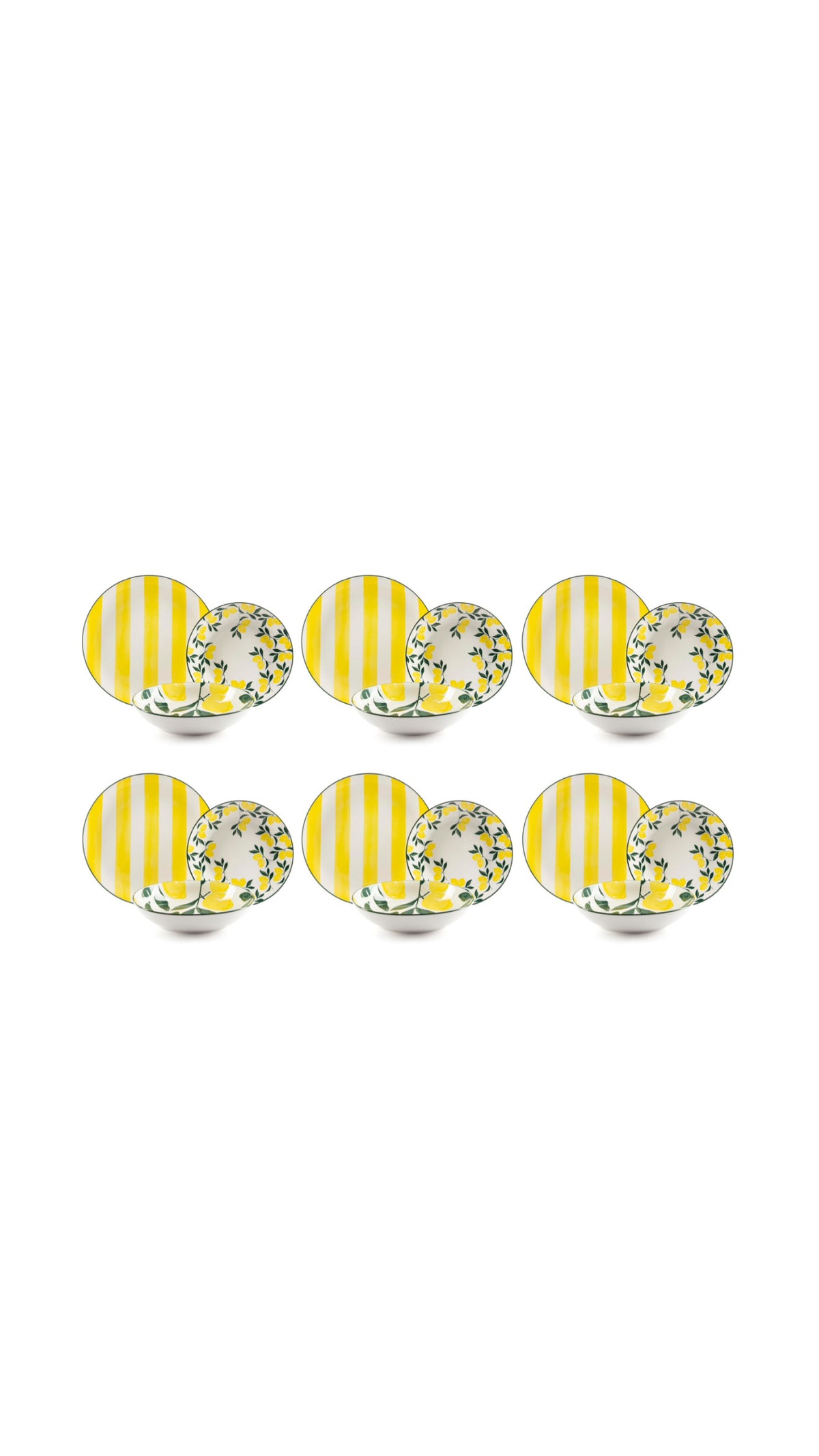 Positano 18-Piece Dinnerware Set
