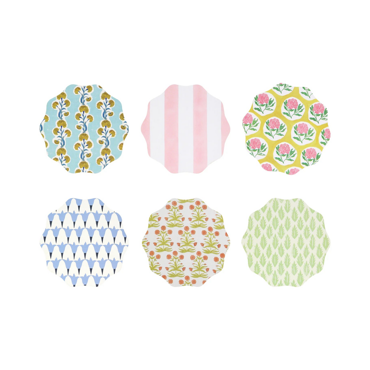 Meri Meri x Molly Mahon Coasters (Box of 6)