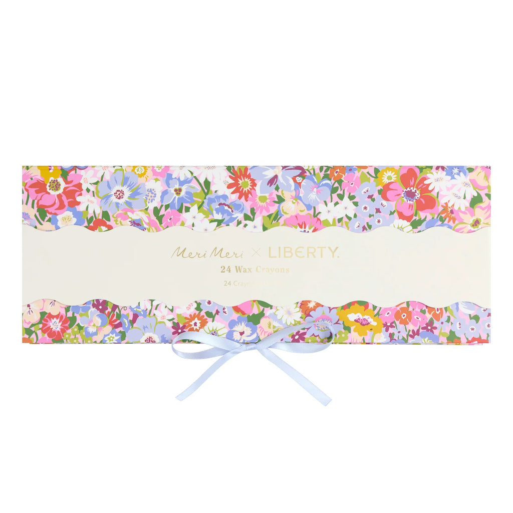Meri Meri x Liberty Wax Crayons (Box of 24)