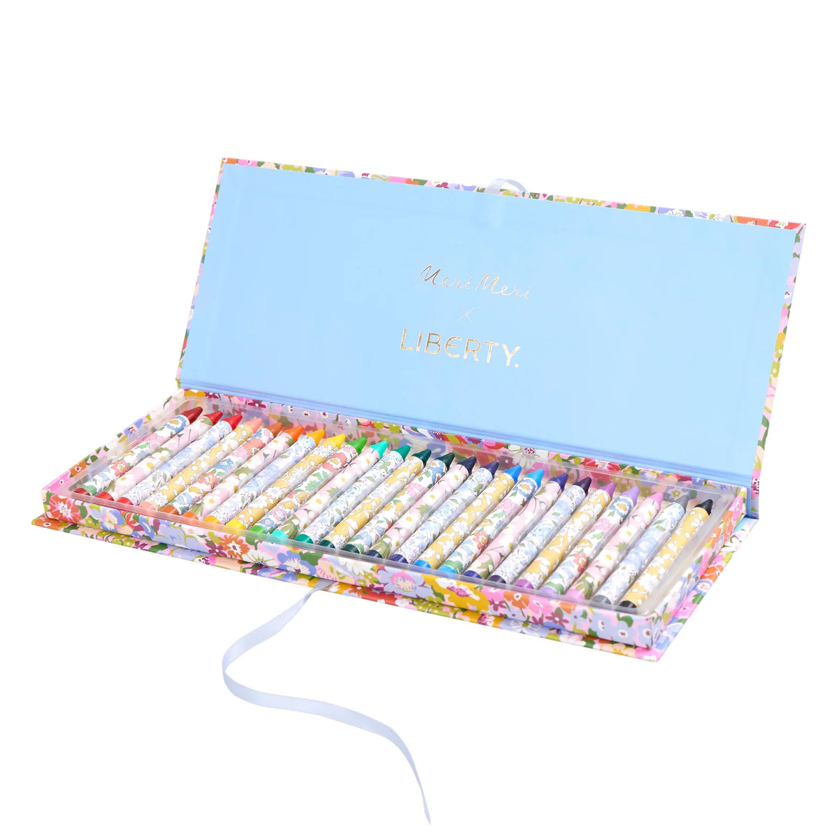 Meri Meri x Liberty Wax Crayons (Box of 24)