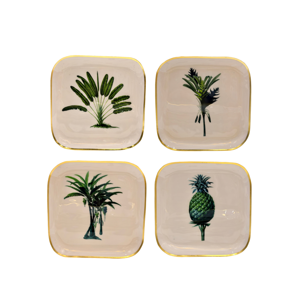 Metal Quarter Plates - Amazonia Day