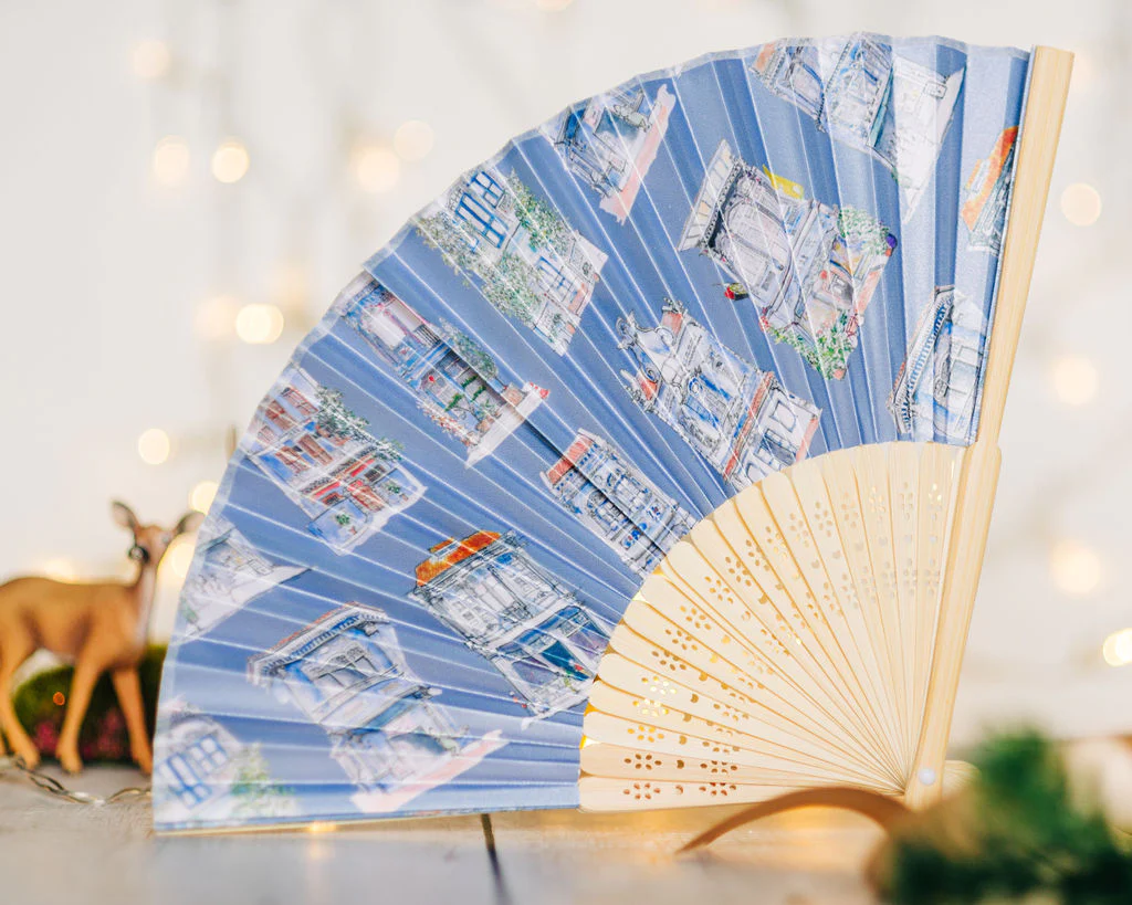 [Gingerlily] Singapore Themed Fan